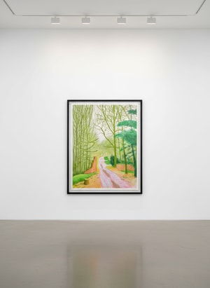 David Hockney - March 30th, The Arrival of Spring in Woldgate, East Yorkshire