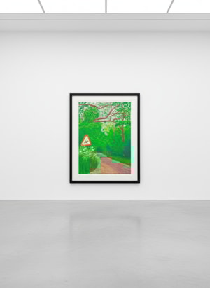 David Hockney - May 30, The Arrival of Spring in Woldgate, East Yorkshire
