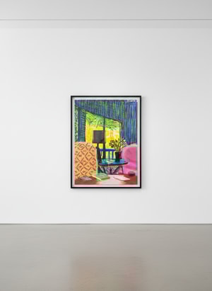 David Hockney - Montcalm Interior