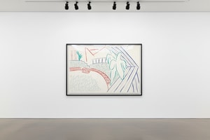 David Hockney - My Pool and Terrace