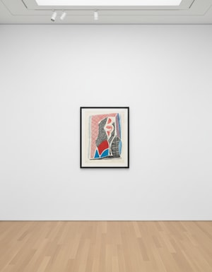 David Hockney - Red, Blue and Wicker