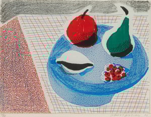 David Hockney - The Round Plate