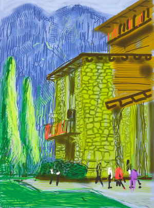 David Hockney - The Yosemite Suite No. 1