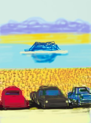 David Hockney - The Yosemite Suite No. 17