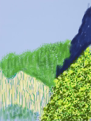 David Hockney - The Yosemite Suite No. 3