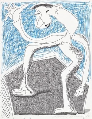 David Hockney - Waving