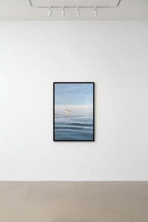 Derek Macara - Anchored Sailboat