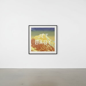 Ed Ruscha - Jet Baby