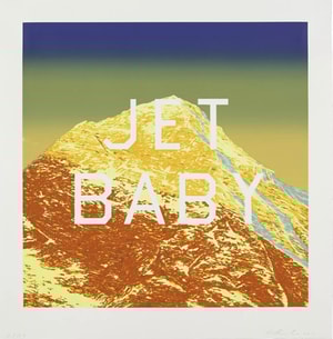 Ed Ruscha - Jet Baby