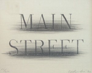 Ed Ruscha - Main Street