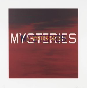 Ed Ruscha - Mysteries