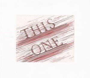 Ed Ruscha - This One