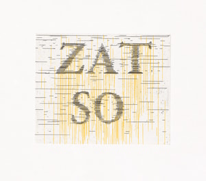 Ed Ruscha - Zat So