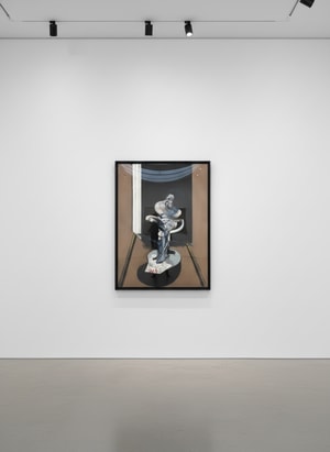 Francis Bacon - Seated Figure , after Seated Figure 1977