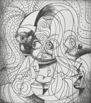 George Condo - Insane Clown