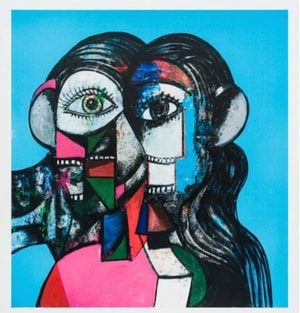 George Condo - Prismatic Head