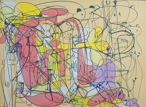 George Condo - Reclining Nude Forms (State II)