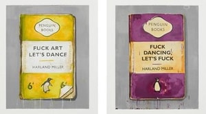 Harland Miller - Fuck Art Let's Dance Set