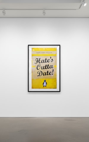 Harland Miller - Hate’s Outta Date (Blue)