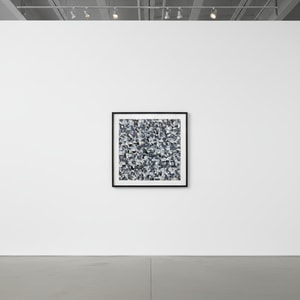 Ian Davenport - Splatter: Greys, Blacks and Whites