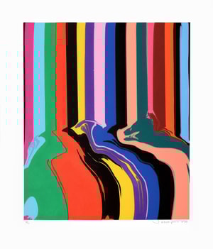 Ian Davenport - Tra-la-la (Black)