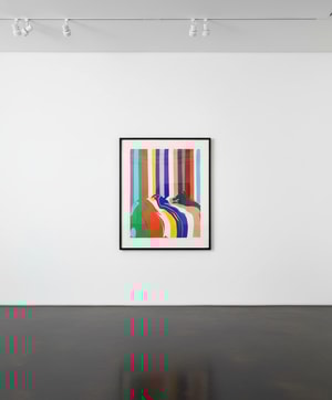 Ian Davenport - Tra-la-la (White)