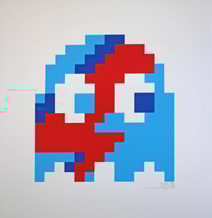 Invader - Aladdin Sane Clyde (Blue)