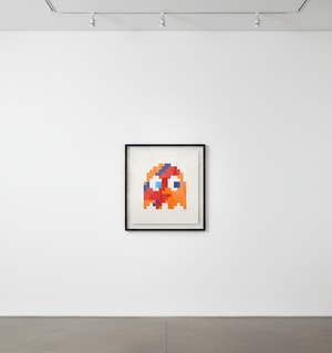 Invader - Aladdin Sane Clyde (Orange)