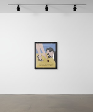 Javier Mayoral - Nietzsche Applying Nail Polish