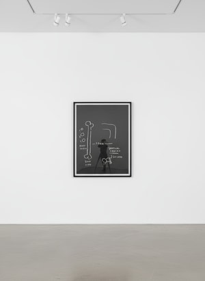 Jean-Michel Basquiat - Femur, from Anatomy