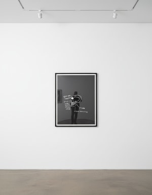 Jean-Michel Basquiat - Great Wind of Sphenoid, from Anatomy