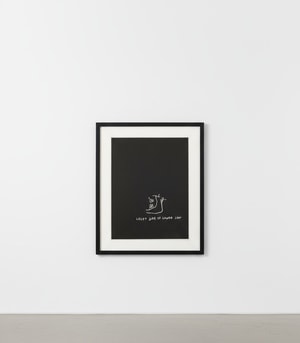 Jean-Michel Basquiat - Left Side of Lower Jaw, from Anatomy