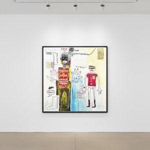 Jean-Michel Basquiat - Piano Lesson, from Superhero Portfolio