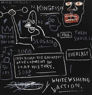 Jean-Michel Basquiat - Rinso, from Portfolio I