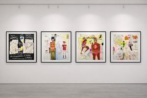 Jean-Michel Basquiat - Superhero Portfolio