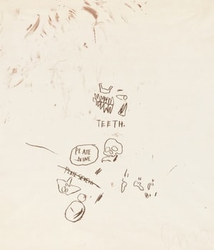 Jean-Michel Basquiat - Untitled 2 (from Leonardo),