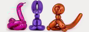 Jeff Koons - Balloon Rabbit (Violet)