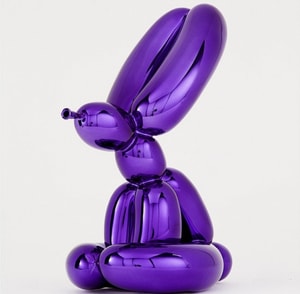 Jeff Koons - Balloon Rabbit (Violet)