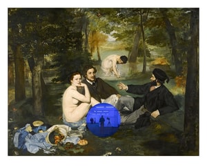 Jeff Koons - Gazing Ball (Manet Luncheon on the Grass)