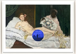 Jeff Koons - Gazing Ball (Manet Olympia)