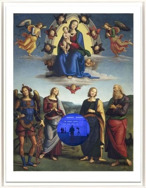 Jeff Koons - Gazing Ball (Perugino Madonna and Child with Four Saints)