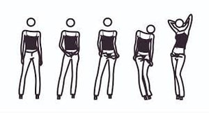 Julian Opie - Bijou Gets Undressed 1