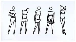 Julian Opie - Bijou Gets Undressed 7