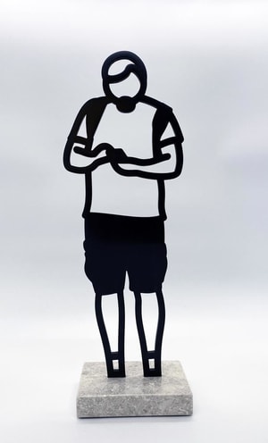 Julian Opie - Boston Statuettes: Cargo Shorts