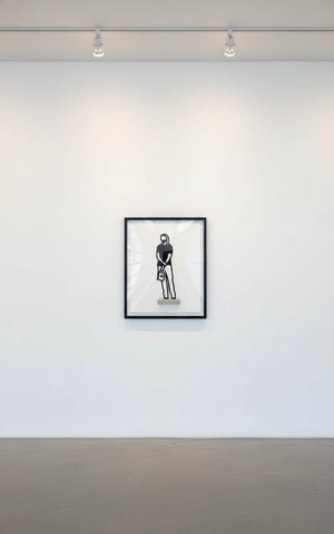 Julian Opie - Boston Statuettes: Long Hair