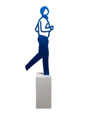 Julian Opie - Clive (Running People)