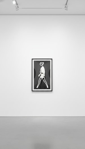 Julian Opie - Natalie Walking 2