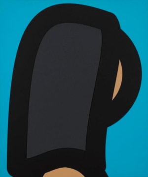 Julian Opie - Paper Head 2