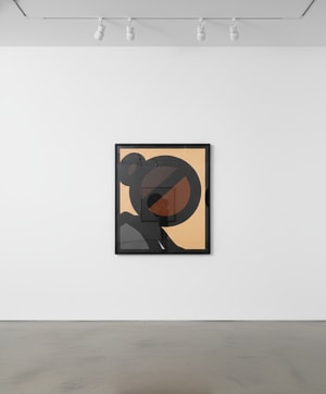 Julian Opie - Paper Head 4
