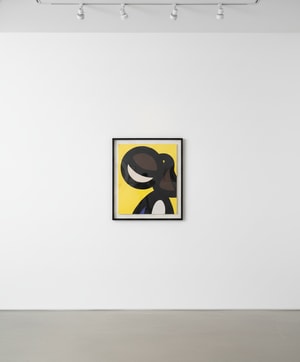 Julian Opie - Paper Head 5